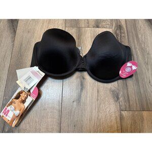 Maidenform Womans Strapless Multi-Way Bra 36D Black